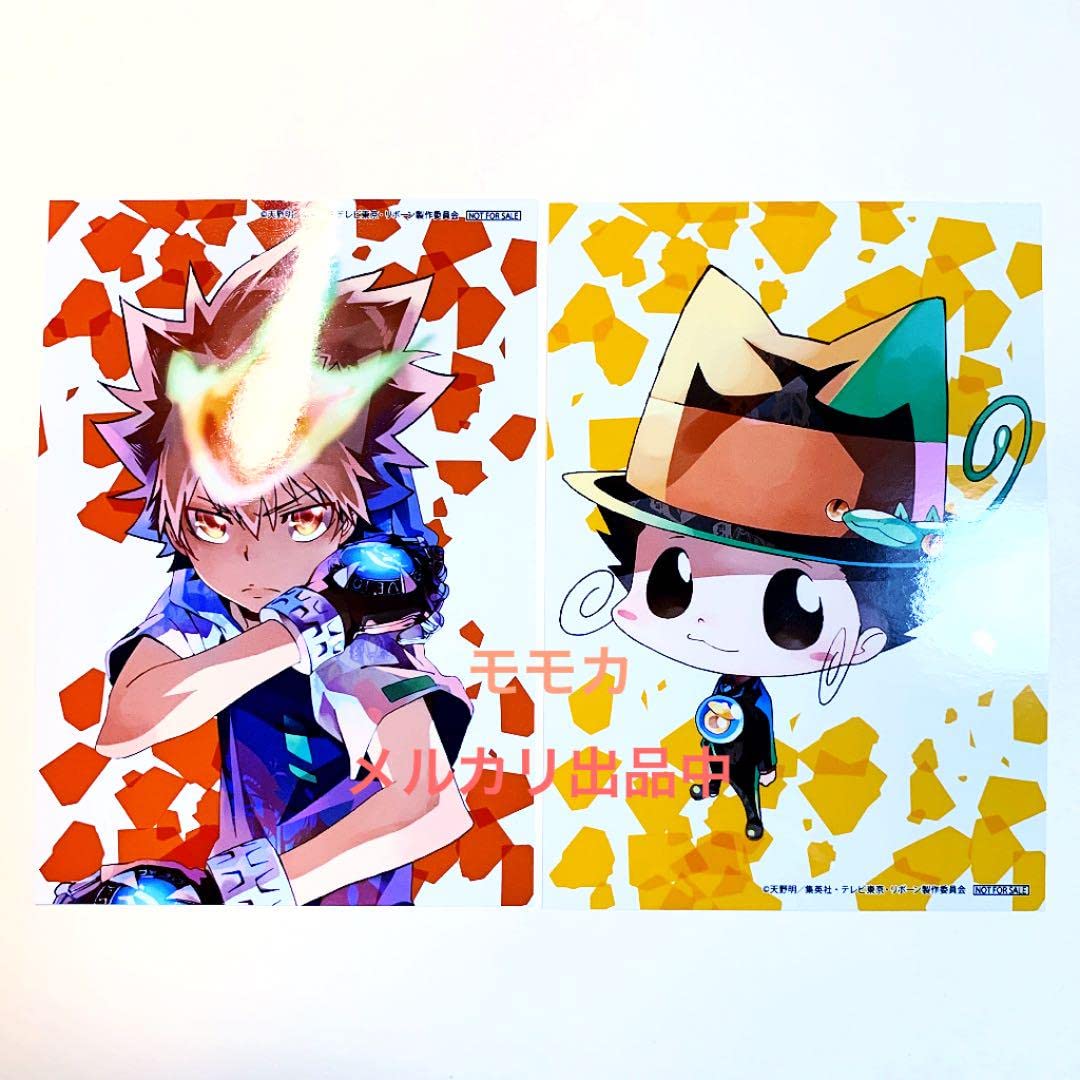 Amazon.co.jp: 家庭教師ヒットマンREBORN battle ブロマイド 沢田綱吉